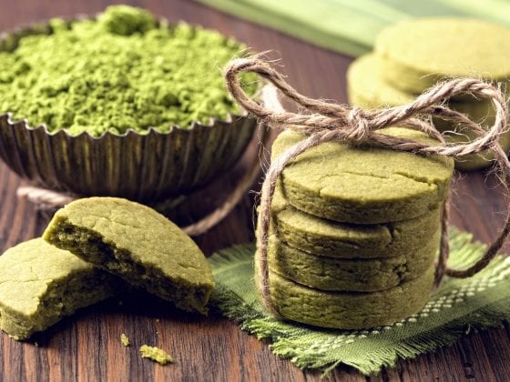 Mal grün backen mit Matcha-Plätzchen