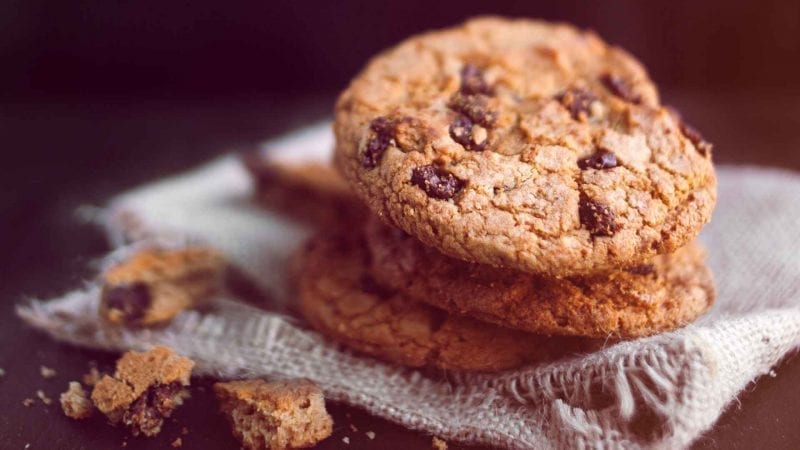 Schokoladen-Protein-Cookies