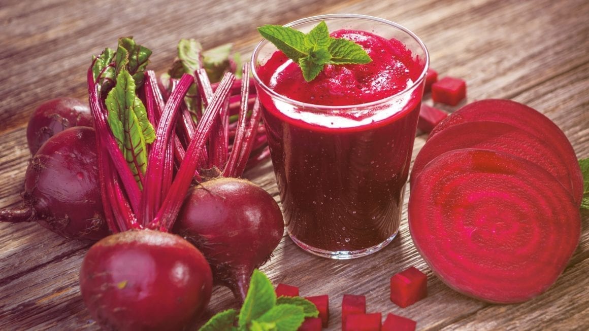 Rote Beete als Smoothie